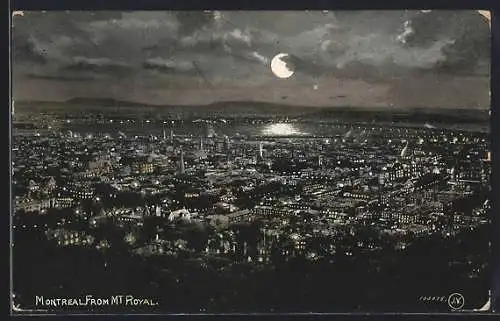AK Montreal, Montreal from MT Royal, Full Moon