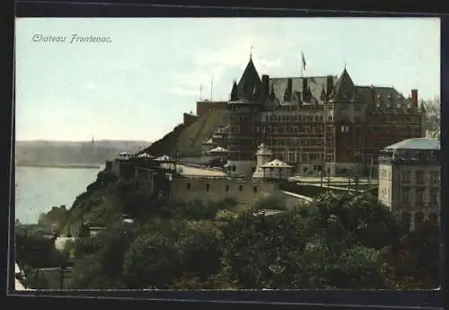 AK Quebec, Chateau Frontenac, Bird`s Eye View