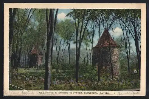 AK Montreal, Sherbrooke Street, Old Forts