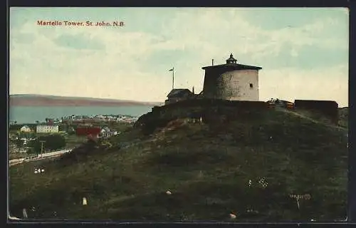 AK Saint John /N. B., Martello Tower
