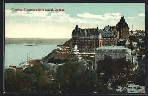 AK Quebec, Chateau Frontenac from Laval