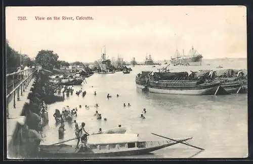 AK Calcutta, View on the River