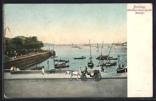 AK Bombay, Harbour from Apollo Bunder