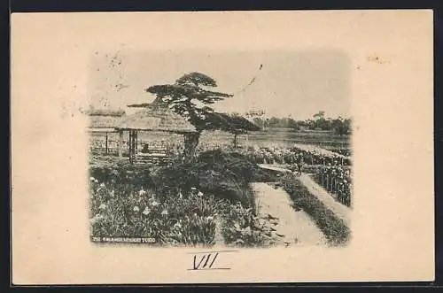 AK Tokio, Calamur Horikiri um 1900