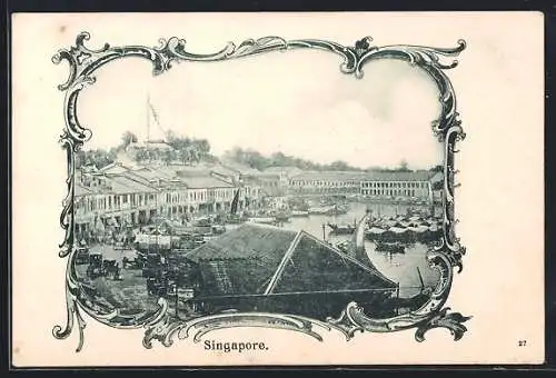 AK Singapore, Boote am Hafen