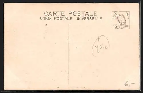 AK Singapore, Anderson Bridge mit Strassenbahn