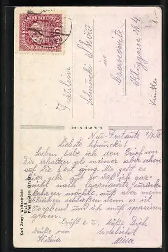 Künstler-AK sign. Carl Zewy: Weltentrückt, trauernde Nonne