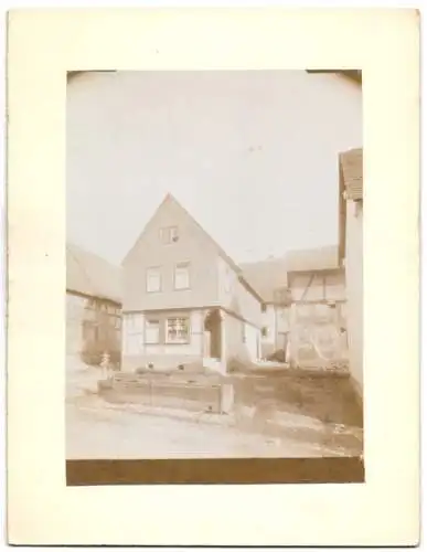 Fotografie unbekannter Fotograf, Ansicht Albshausen b. Wetzlar, Blick auf die Handlung von Jacob Martin