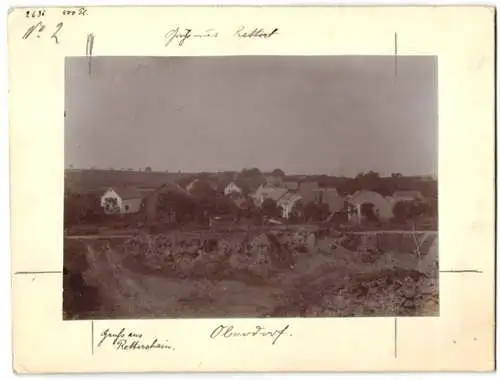 Fotografie Buss & Kupfer, Bad Kreuznach, Ansicht Rettershain, Blick auf das Oberdorf