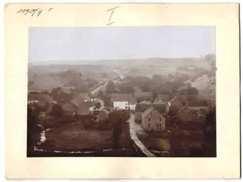 Fotografie Buss & Kupfer, Bad Kreuznach, Ansicht Saal / Ostertal, Blick auf den Ort