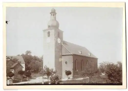 Fotografie unbekannter Fotograf, Ansicht Obergondershausen, Blick nach der Kirche