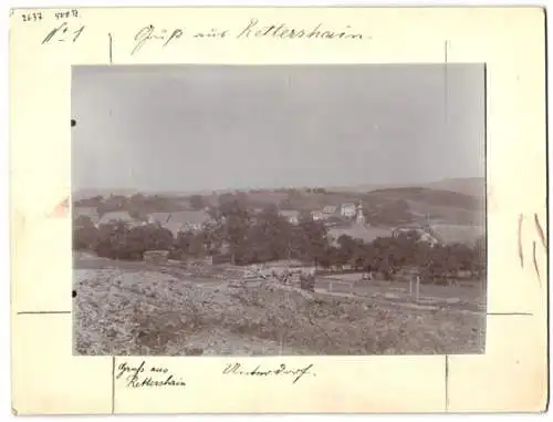 Fotografie Buss & Kupfer, Bad Kreuznach, Ansicht Rettershain, Blick nach dem Unterdorf