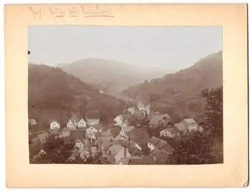 Fotografie Buss & Kupfer, Bad Kreuznach, Ansicht Scheuern b. Nassau, Blick auf den Ort