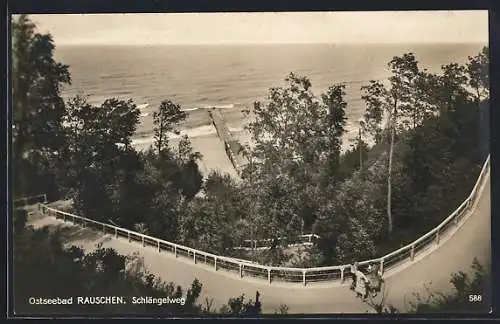 AK Rauschen, Partie am Schlängelweg