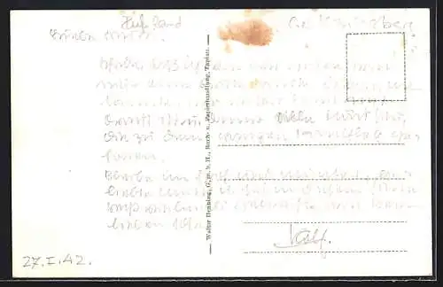 AK Tapiau, Partie an der Deime