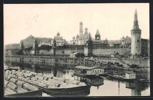 AK Moscou, Kremlin, Vue générale