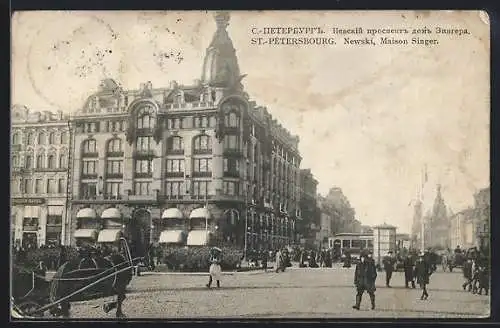 AK St.-Pétersbourg, Newski, Maison Singer