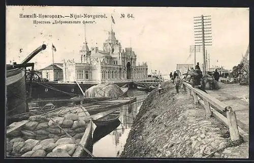 AK Nijni-Novgorod, Pier Freiwilligenflotte
