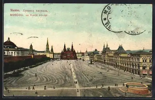 AK Moscou, La Place Rouge