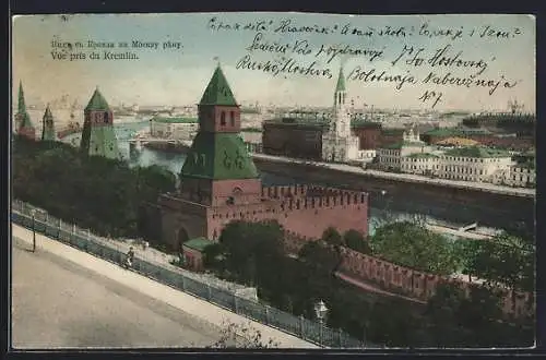 AK Moscou, Vue pris du Kremlin