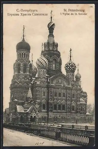 AK St. Petersbourg, L`Eglise du St. Sauveur