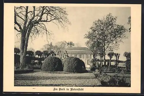 AK Hohenstadt / Aalen, am Park