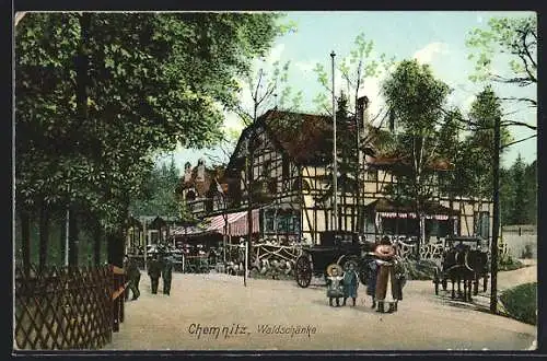 AK Chemnitz, Gasthaus Waldschänke