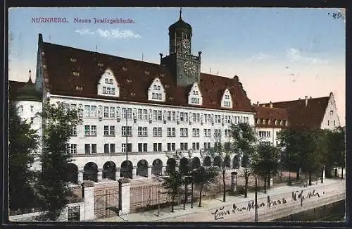 AK Nürnberg, Neues Justizgebäude