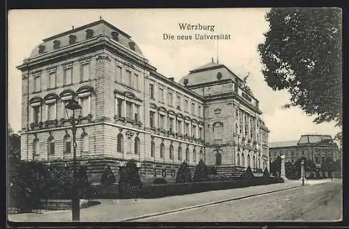 AK Würzburg, Die neue Universität