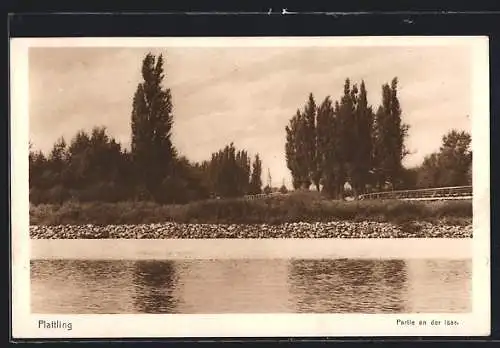 AK Plattling, Partie an der Isar