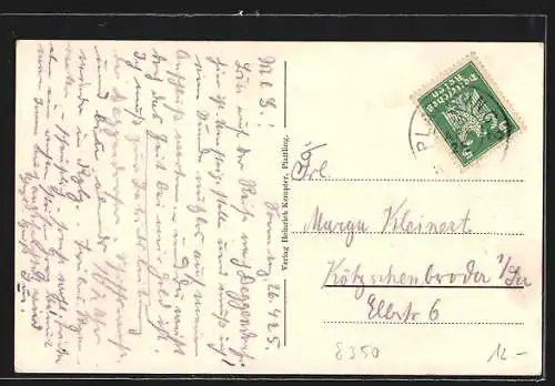 AK Plattling, Partie an der Isar