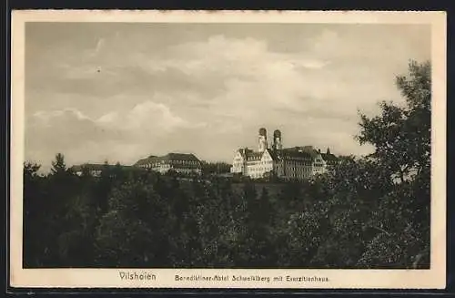 AK Vilshofen, Benediktiner-Abtei Schweiklberg mit Exerzitienhaus