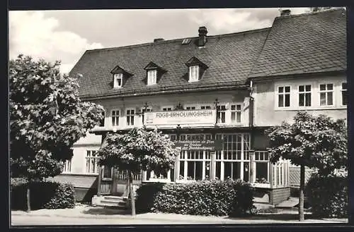 AK Oberweissbach, FDGB-Erholungsheim
