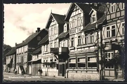 AK Rübeland /Harz, Hotel Bodetal