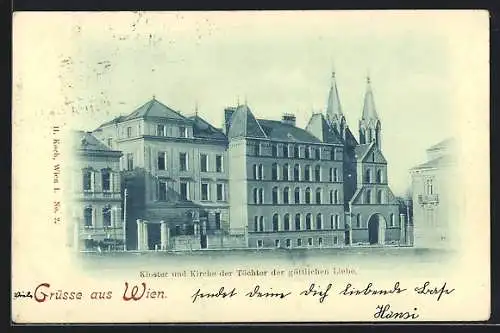 AK Wien, Kloster und Kirche der Töchter der göttlichen Liebe