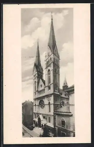 AK Wien IX, an der Canisiuskirche