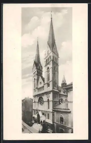 AK Wien IX, an der Canisiuskirche