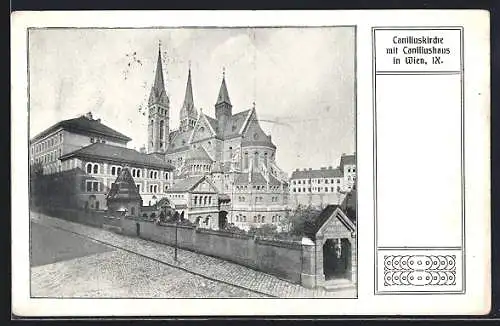 AK Wien, Canisiushaus und Canisiuskirche