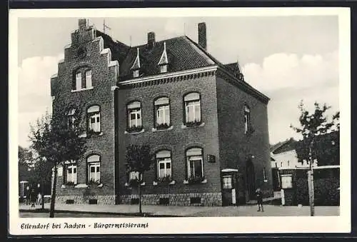 AK Eilendorf bei Aachen, Das Bürgermeisteramt