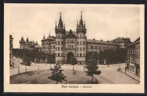 AK Aachen, Kaserne am Elsassplatz