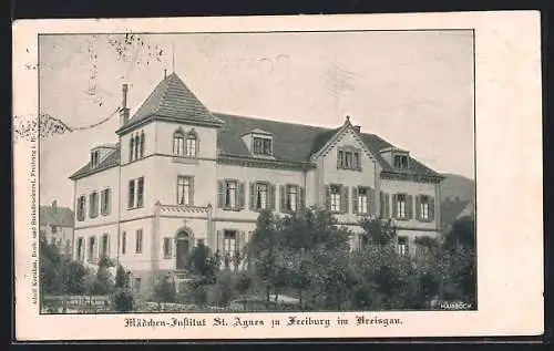 AK Freiburg i. B., Mädchen-Institut St. Agnes