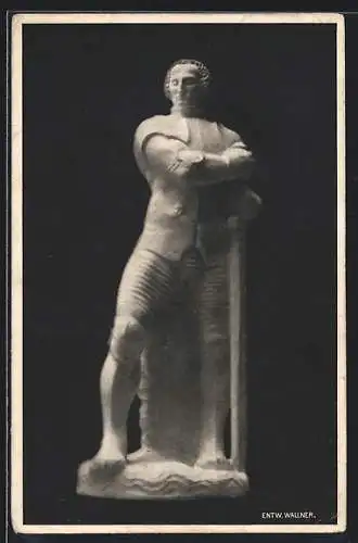 AK Der Kölnische Bauer in Eisen, Nagelung 1915