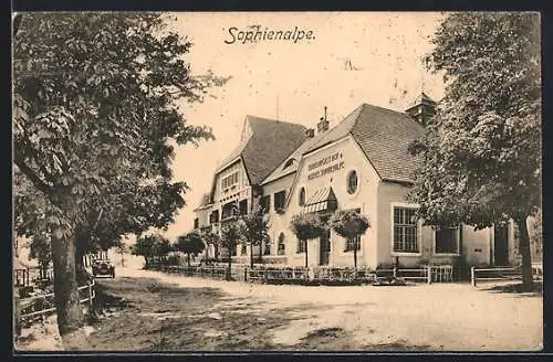 AK Wien, Einkehrgasthof und Meierei Sophienalpe