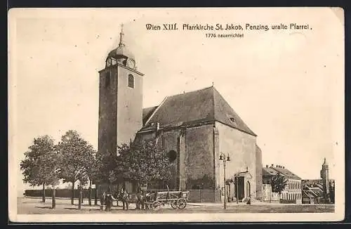 AK Wien, Penzing, Pfarrkirche St. Jakob