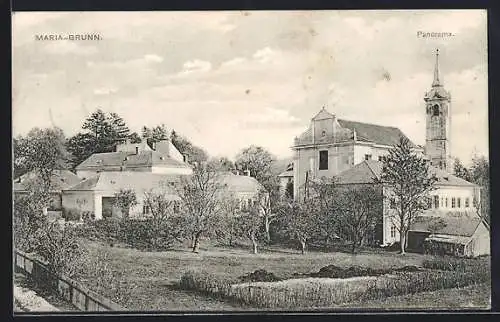 AK Wien, Maria-Brunn, Kirche und Garten