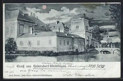AK Hadersdorf-Weidlingau, Schloss Laudon
