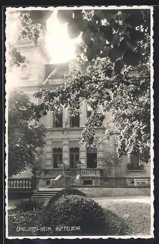 AK Wien-Hütteldorf, Erholungsheim im Sonnenschein