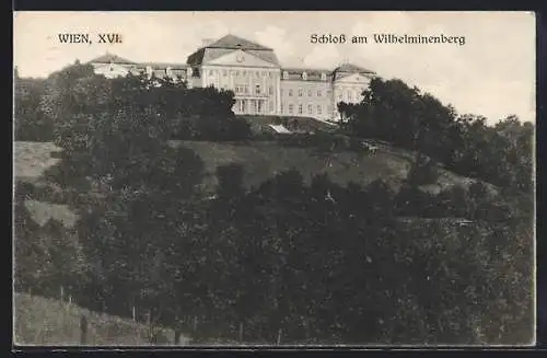AK Wien, Schloss am Wilhelminenberg