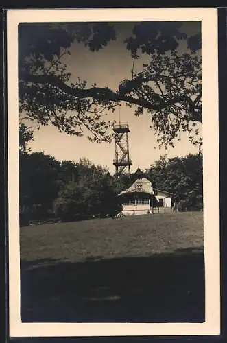 AK Wien, Leopold Kramer`s Café-Restaurant, Vogeltennwiese
