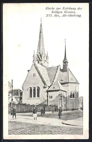 AK Wien, Alt-Ottakring, Kirche zur Erhöhung des heiligen Kreuzes